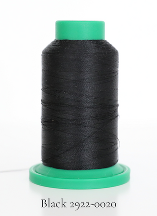 Isacord 1000m Polyester Thread - Grays, Whites & Blacks
