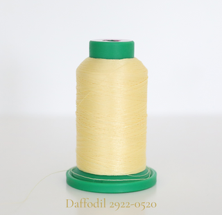 Isacord 1000m Polyester Thread - Yellows