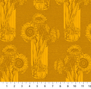 Sunflowers in Saffron