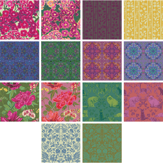 Flora & Felines Fat Quarter Bundle