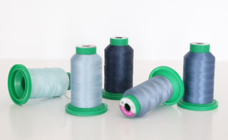Isacord 1000m Polyester Thread - Blues