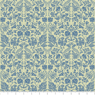 Damask in Blue