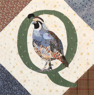 Q is for Quail Downloadable Pattern