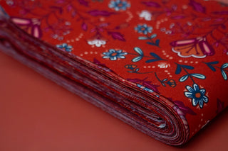 Red Fabric Bundle