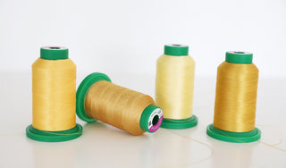 Isacord 1000m Polyester Thread - Yellows
