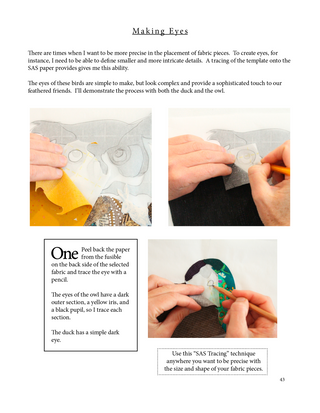 Take Flight: Fun with Textile Collage