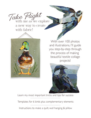 Take Flight: Fun with Textile Collage
