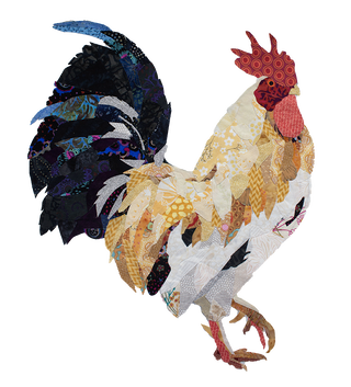Petit Rouge Roosters Quilt Pattern