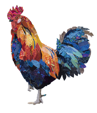 Petit Rouge Roosters Quilt Pattern