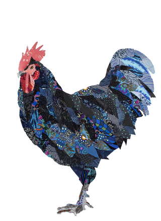 Petit Rouge Roosters Quilt Pattern