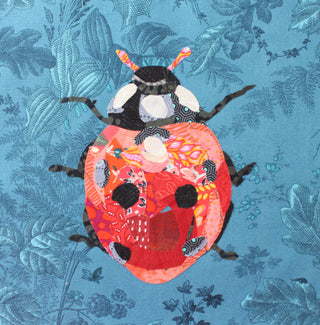 Ladybug Love: A Beginner-Friendly Collage Project!