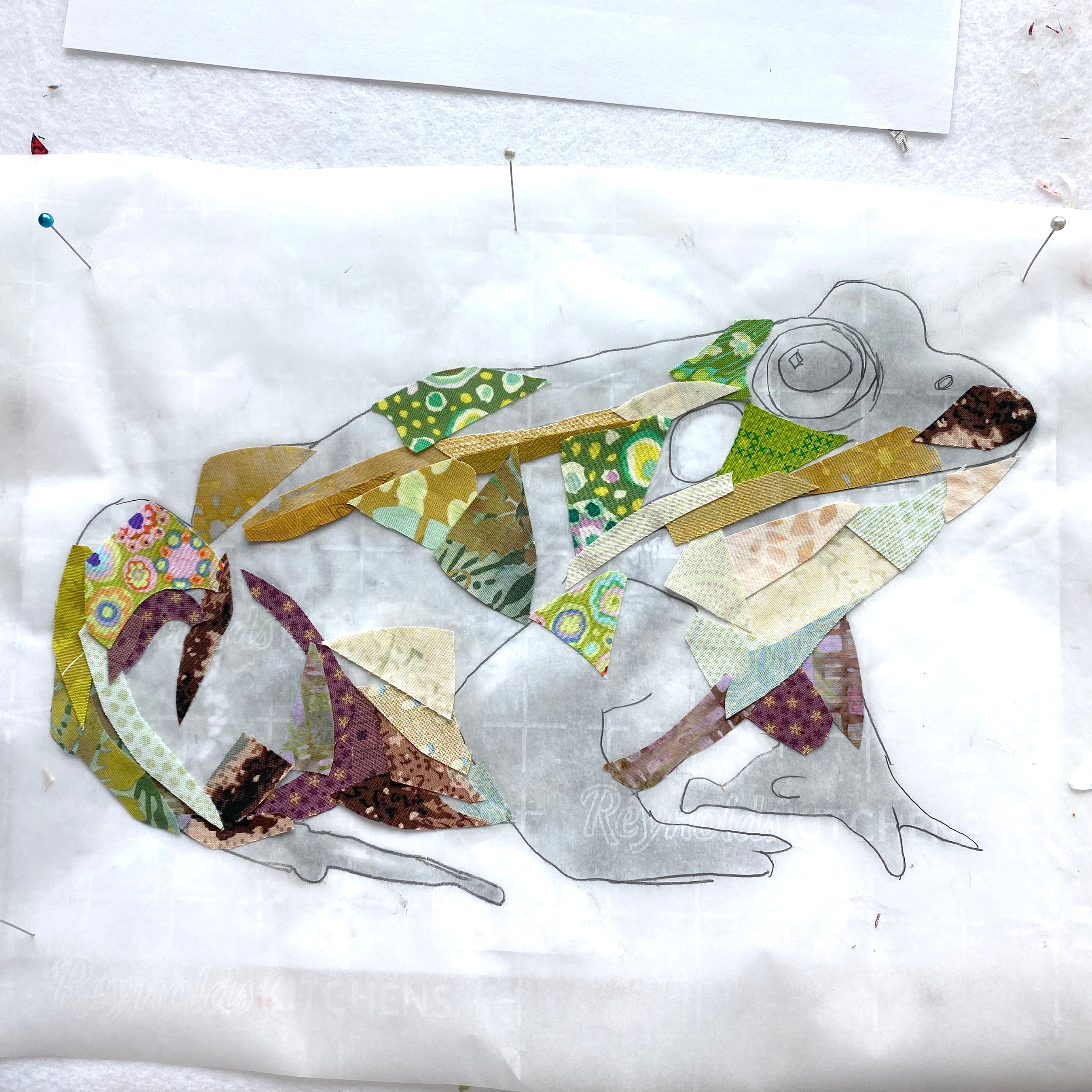 Parchment Pressing Patterns – Collage Quilter