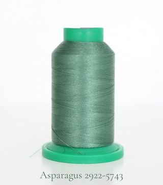 Isacord 1000m Polyester Thread - Greens