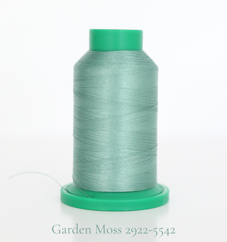 Isacord 1000m Polyester Thread - Greens