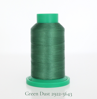 Isacord 1000m Polyester Thread - Greens