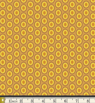 Oval Elements in Mustard