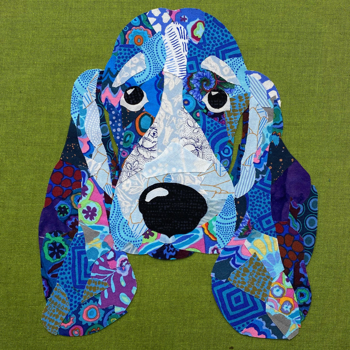 Pop Art Pups Downloadable Pattern – Collage Quilter