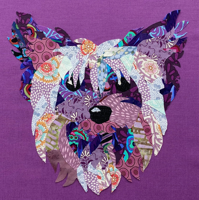 Pop Art Pups Downloadable Pattern – Collage Quilter