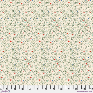 Field of Flowers in Cream