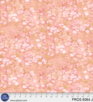 Frosty Watercolor in Pink