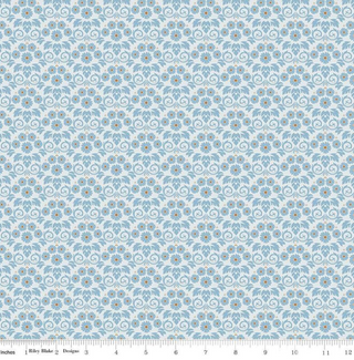 Bluegrass Charm Damask in Mist