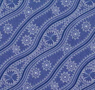 Stars in the Sky in Purple