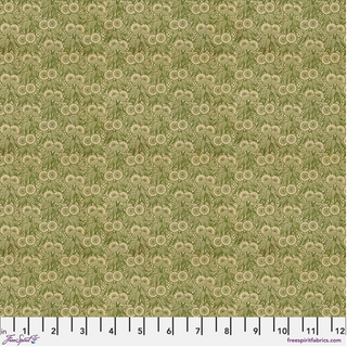 Tiny Print in Green