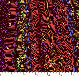 Gathering by the Creek in Burgundy