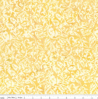 Landscape Floreale in Yellow Cream