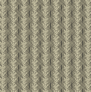 Coral Stripe in Black