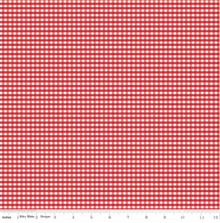 Gingham in Red