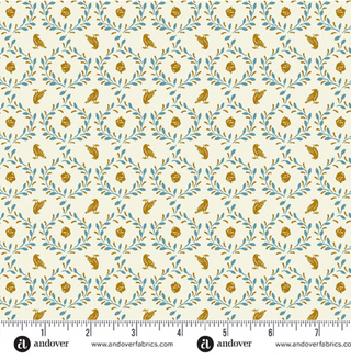 Acorn and Crown in Cream