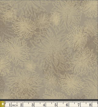 Floral Elements in Khaki