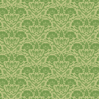 Magical Meadow in Green