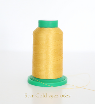 Isacord 1000m Polyester Thread - Yellows