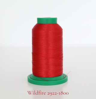 Isacord 1000m Polyester Thread - Reds