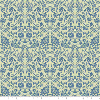 Damask in Blue