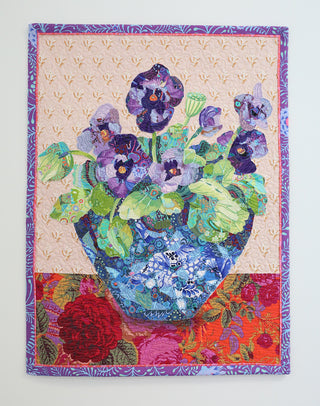 Potted Pansies Downloadable Pattern