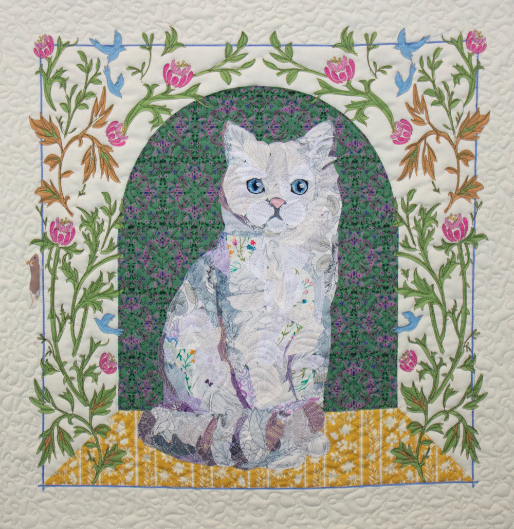 Flora & Felines Downloadable Patterns – Collage Quilter