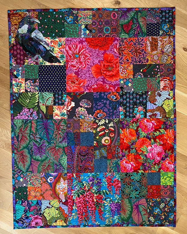 Raven Downloadable Pattern – Collage Quilter