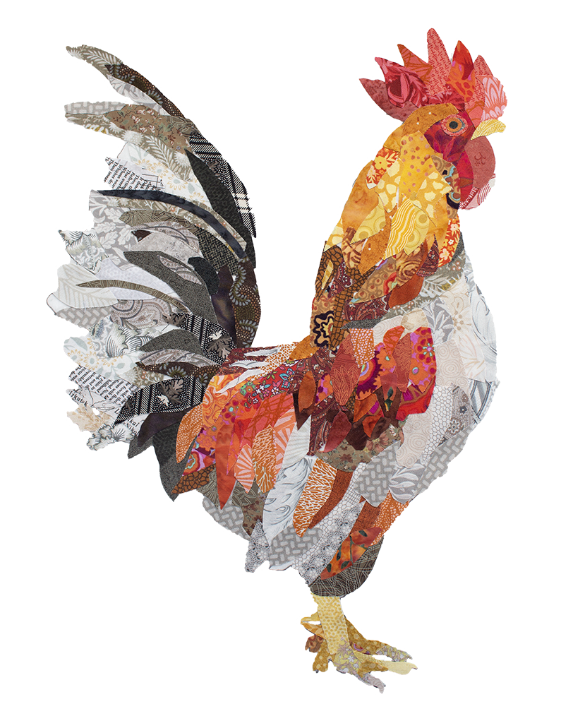 Dog's World - Per Yd - Red Rooster - By C Designs #quilt #supplies  #quilting #RebsFabStash #animal #ByTheYard …