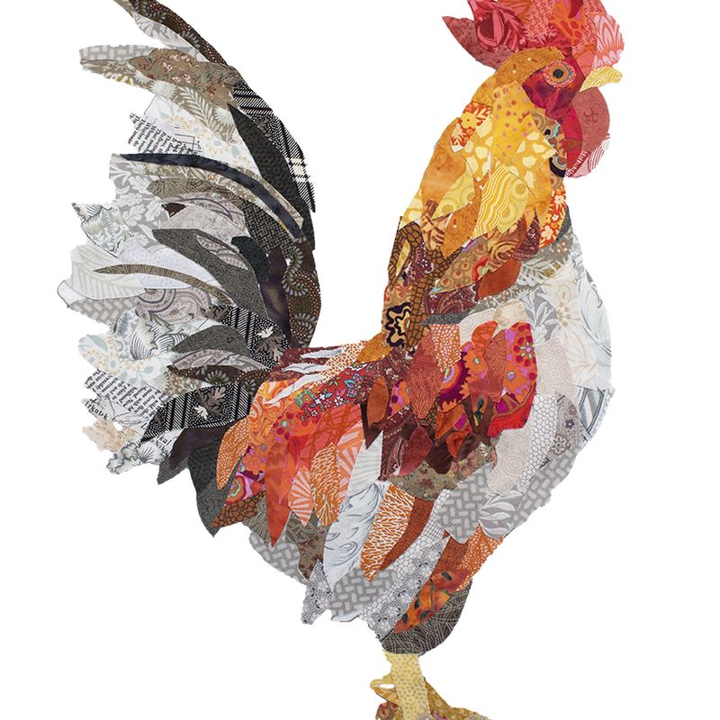 Petit Rouge – Collage Quilter