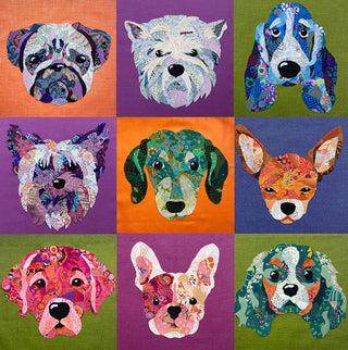 Pop Art Pups Downloadable Pattern