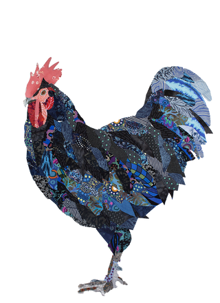 Petit Rouge Rooster Downloadable Pattern