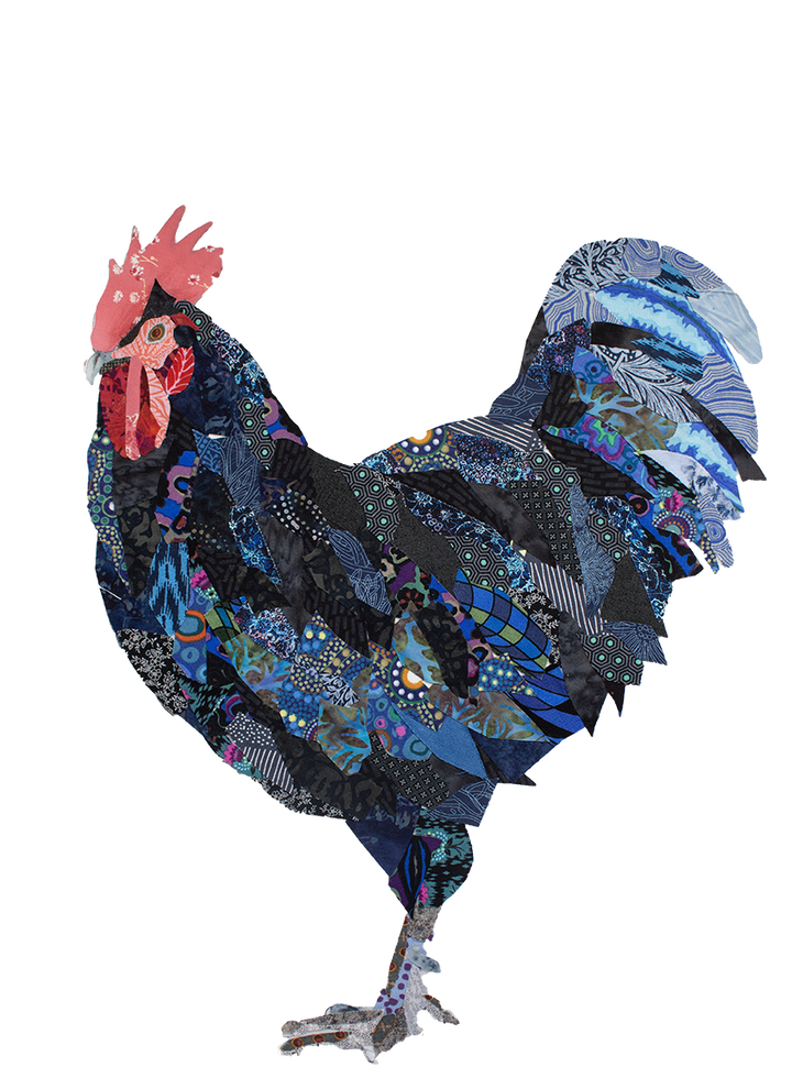Petit Rouge Rooster Downloadable Pattern